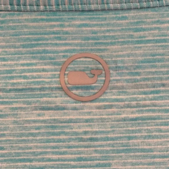 Vineyard Vines On-The-Go Sankaty Polo Youth XL Teal Performance - Picture 5 of 5
